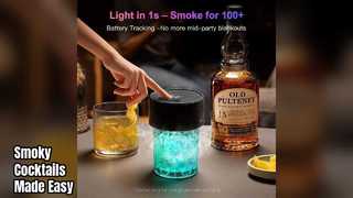 Whiskey Smoker Kit Elevate Cocktails