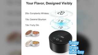 Whiskey Smoker Kit Elevate Drinks